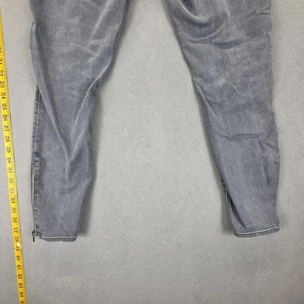 G-Star Raw Lynn Jeans Womens Gray Mid Rise Skinny Ankle Zip‎ Fits 29x28